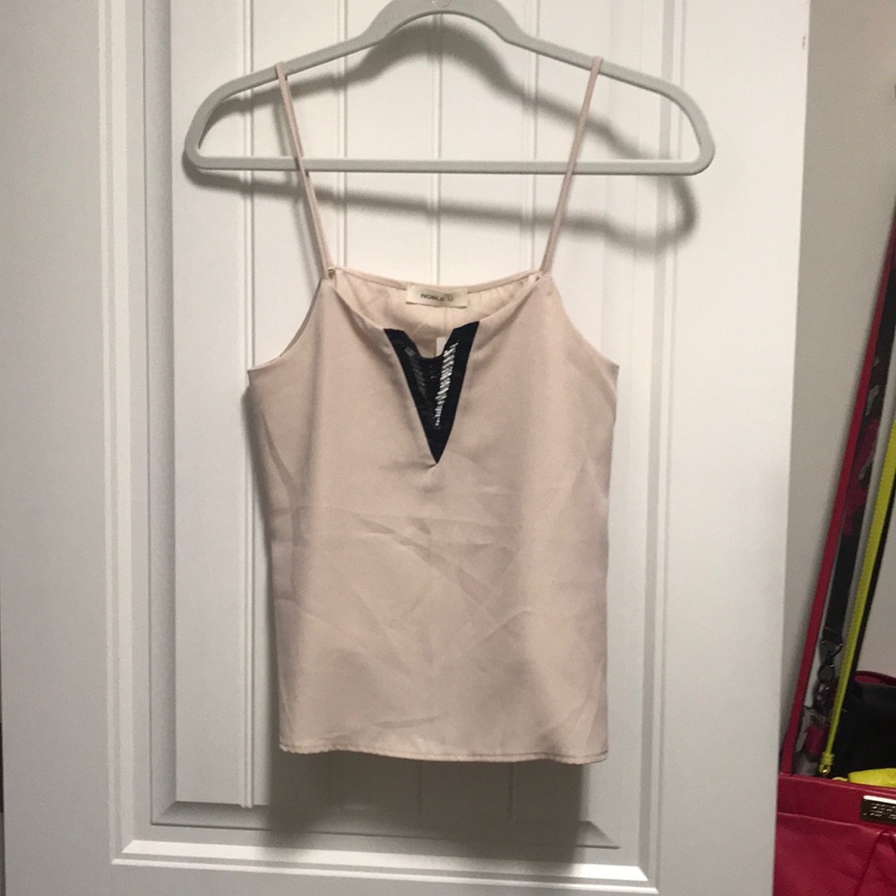Silk camisole tank top